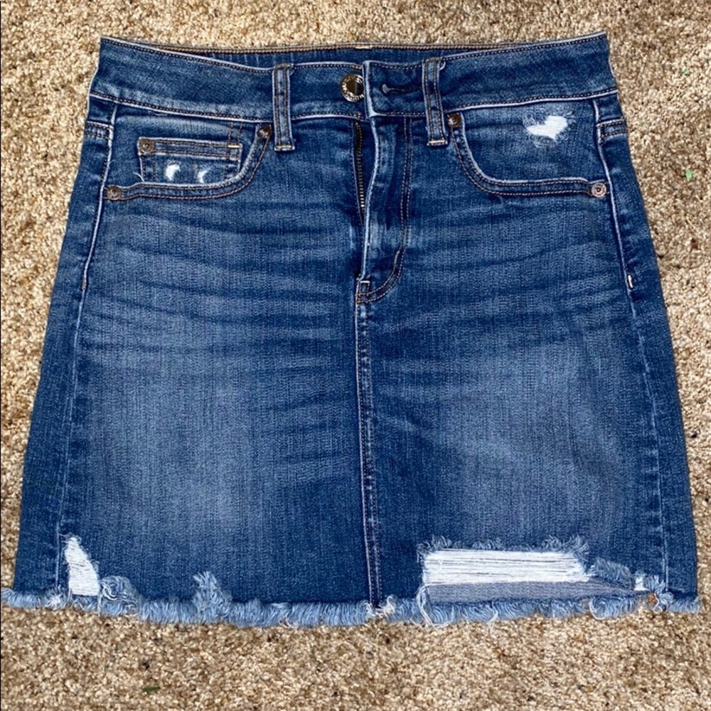 Denim skirt